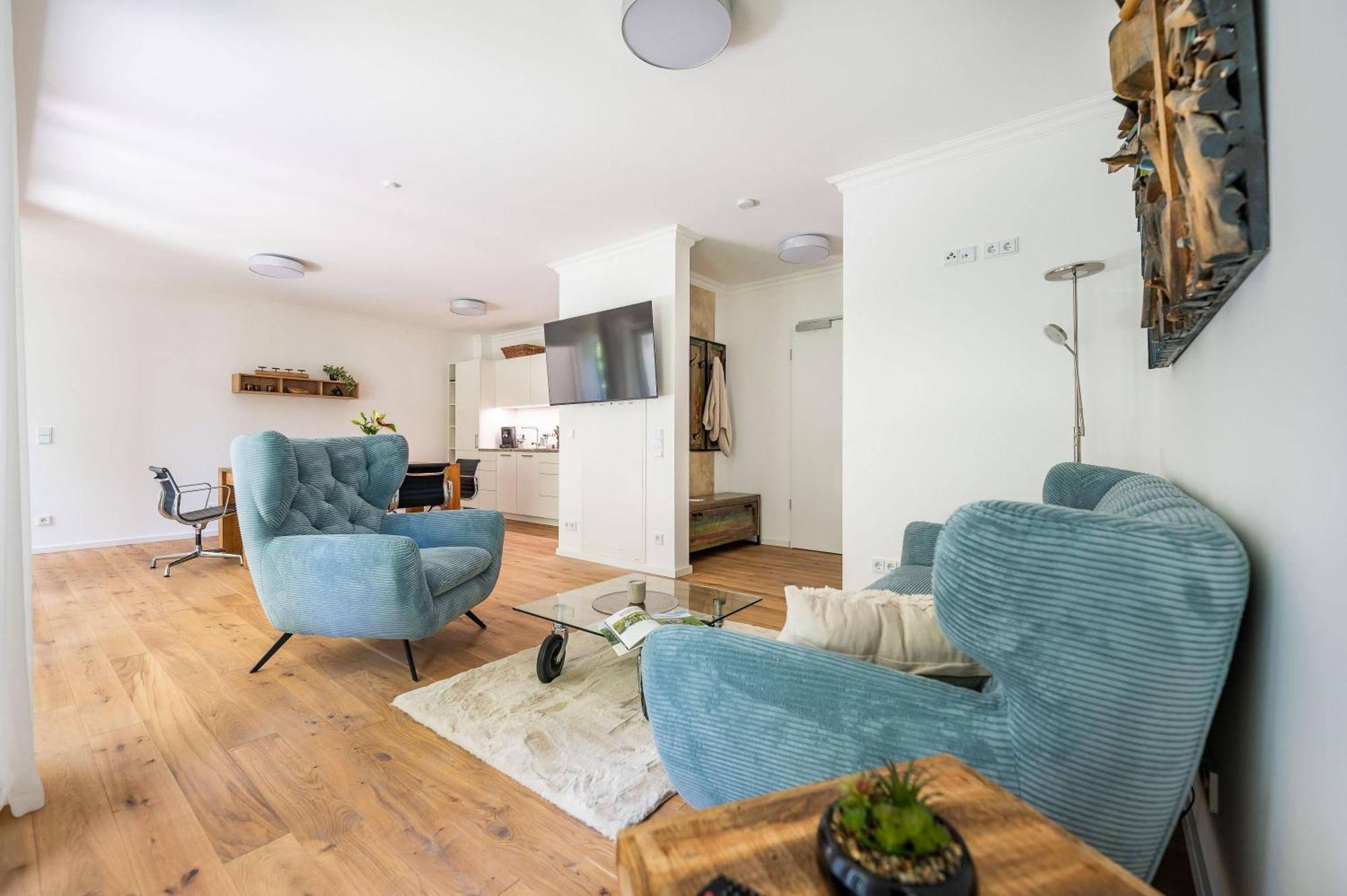 Apartment mit 2 Schlafzimmern und Dusche